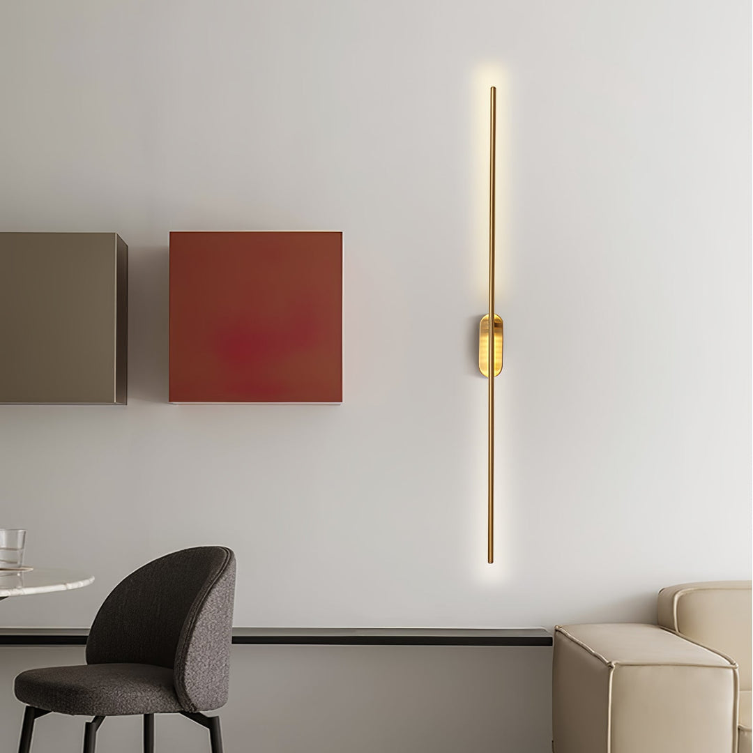 Stick Shaped Metal Wall-mounted light Sconce | Kalsten