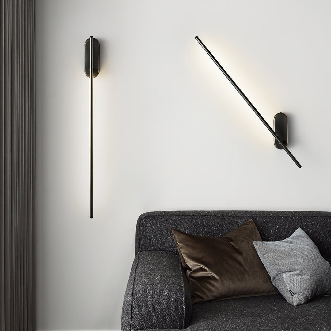 Stick Shaped Metal Wall-mounted light Sconce | Kalsten