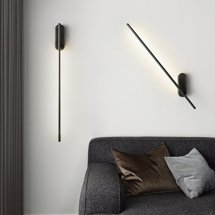 Stick Shaped Metal Wall-mounted light Sconce | Kalsten