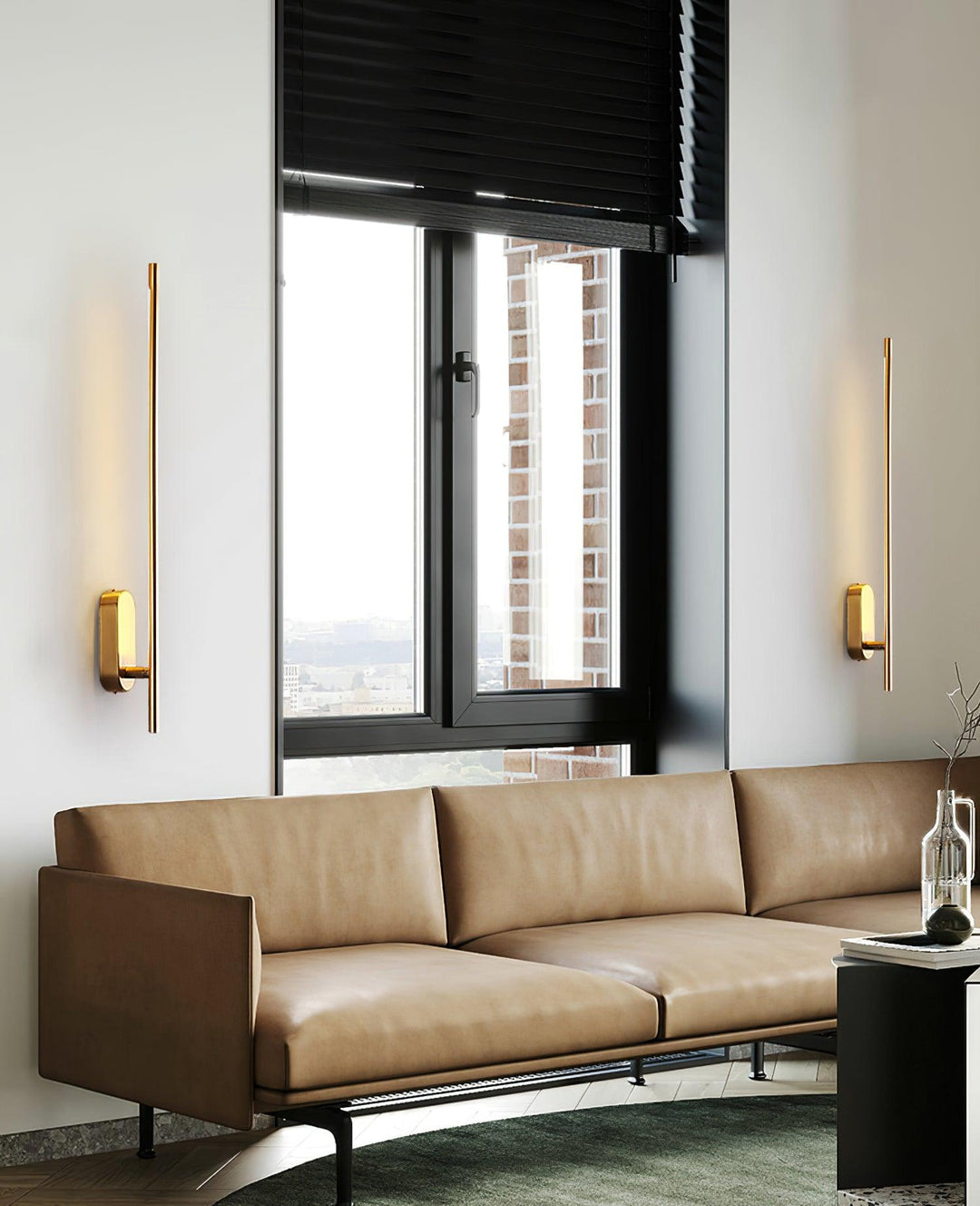 Stick Shaped Metal Wall-mounted light Sconce | Kalsten