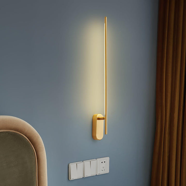 Stick Shaped Metal Wall-mounted light Sconce | Kalsten