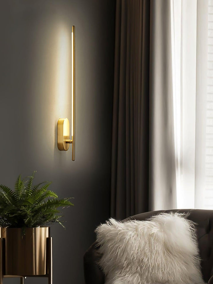 Stick Shaped Metal Wall-mounted light Sconce | Kalsten