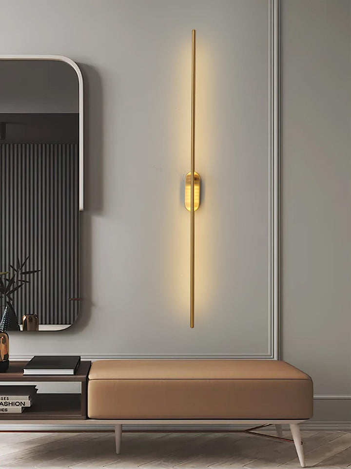 Stick Shaped Metal Wall-mounted light Sconce | Kalsten
