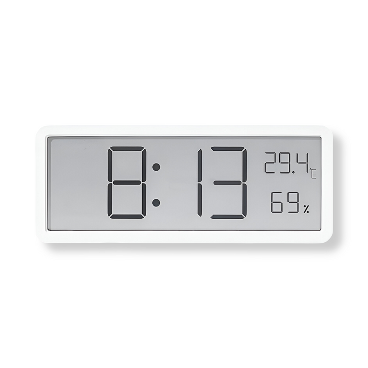 Digital LED Wall Clock – Large Display with Temperature and Humidity | Kalsten
