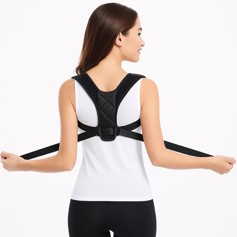 Adjustable posture-correcting back support | Kalsten