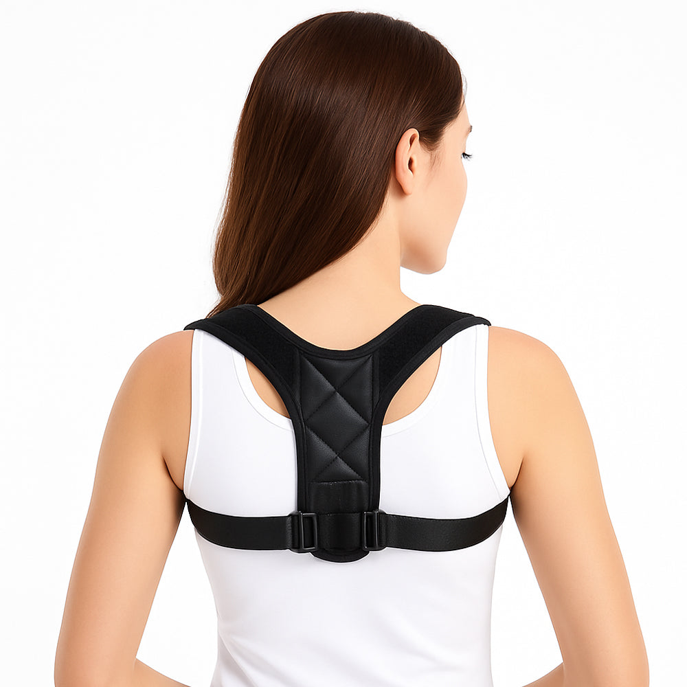 Adjustable posture-correcting back support | Kalsten