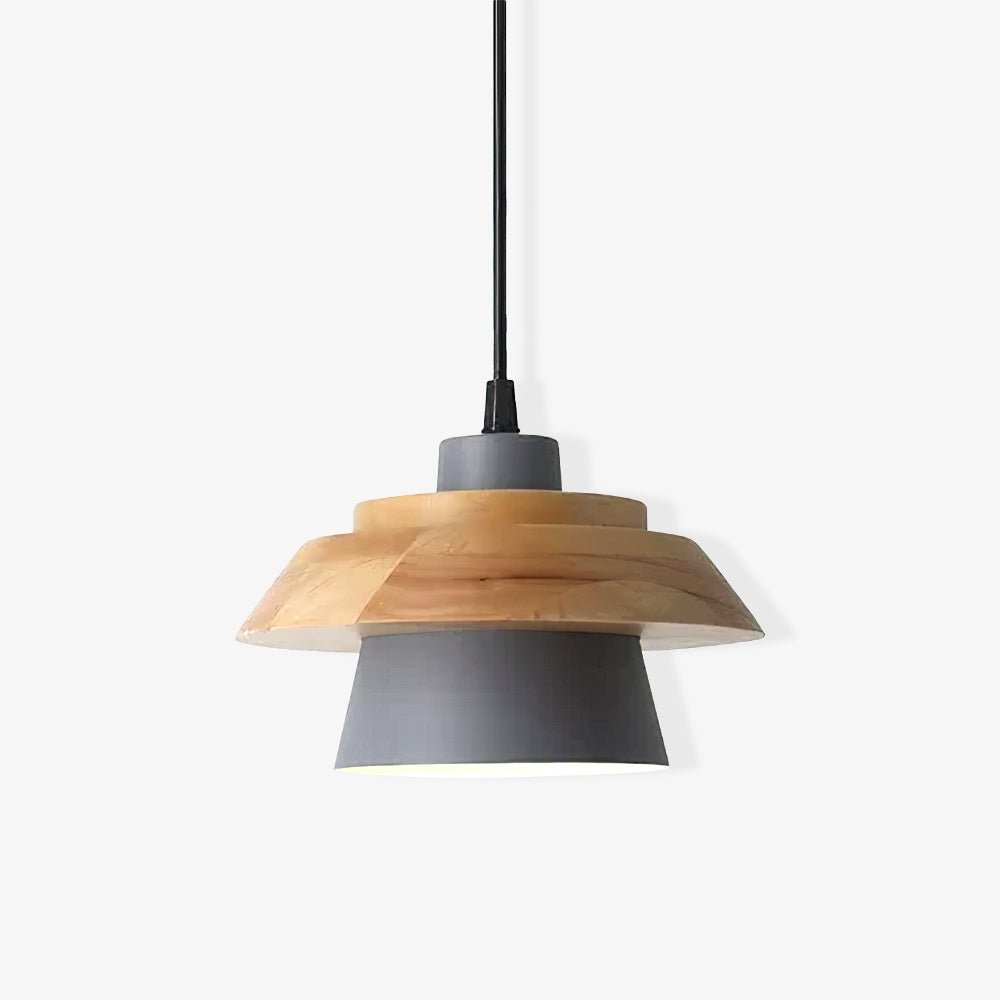 Stone Wood Droplight Pendant Lamp | Kalsten