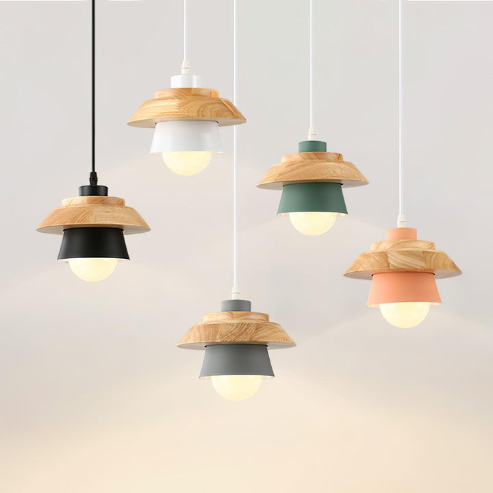 Stone Wood Droplight Pendant Lamp | Kalsten