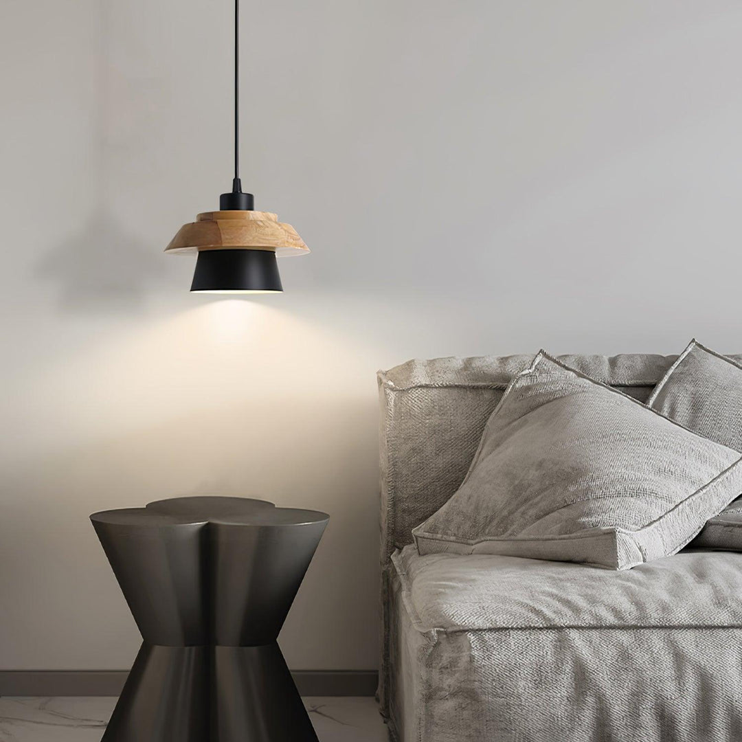 Stone Wood Droplight Pendant Lamp | Kalsten