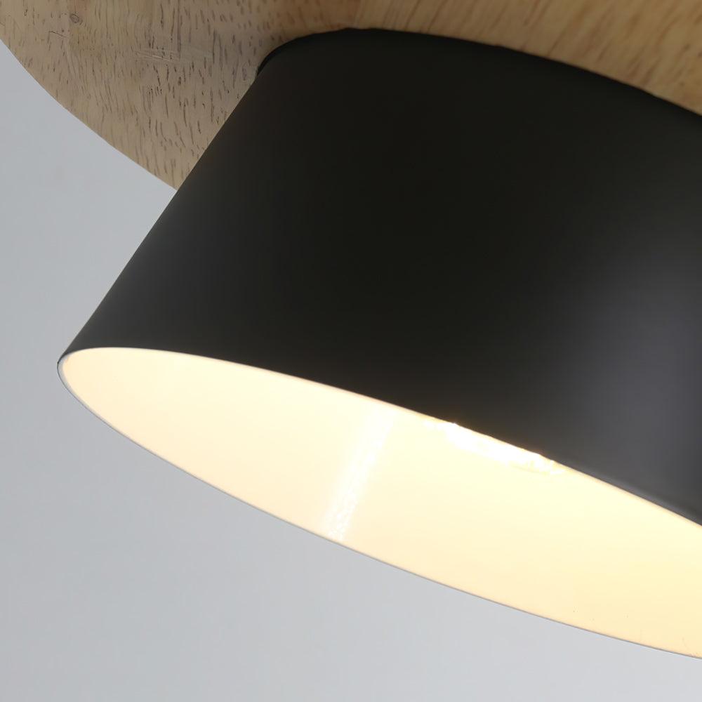 NordicMacaron Luxury Ceiling Lamp - Scandinavian Design with Wooden Finish Kalsten