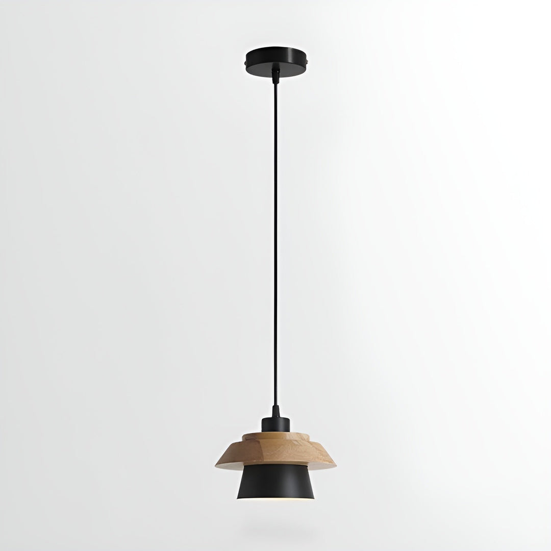NordicMacaron Luxury Ceiling Lamp - Scandinavian Design with Wooden Finish Kalsten