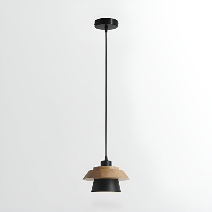 NordicMacaron Luxury Ceiling Lamp - Scandinavian Design with Wooden Finish Kalsten