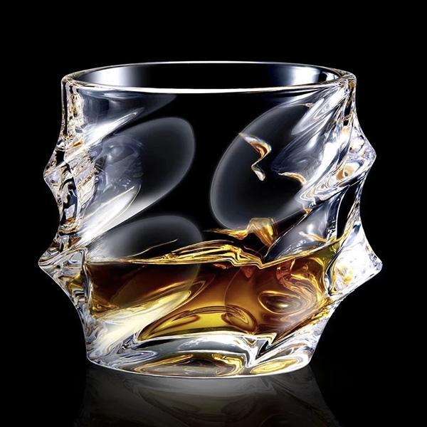 Storm Designer Crystal Whiskey Glass | Kalsten