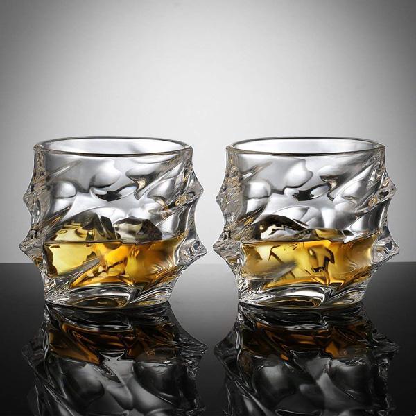 Storm Designer Crystal Whiskey Glass | Kalsten