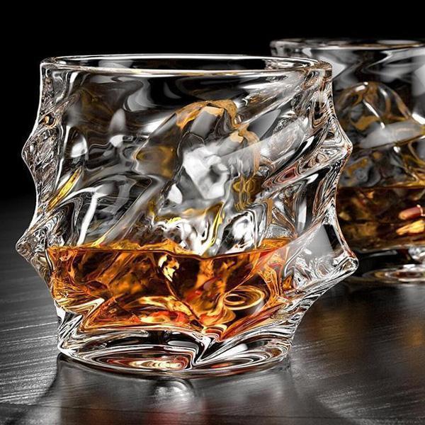 Storm Designer Crystal Whiskey Glass | Kalsten