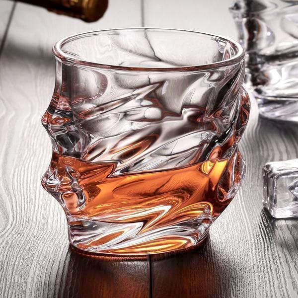 Storm Designer Crystal Whiskey Glass | Kalsten