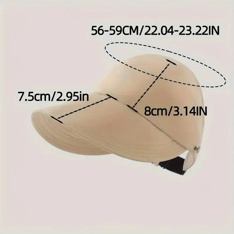 Kalsten | Beach hat with wide brim – Airy, foldable, sun safe