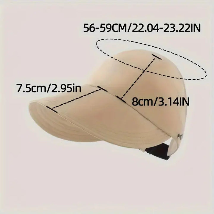Kalsten | Beach hat with wide brim – Airy, foldable, sun safe