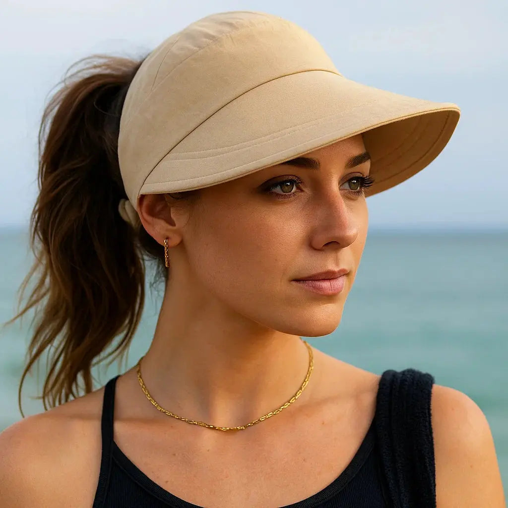 Kalsten | Beach hat with wide brim – Airy, foldable, sun safe