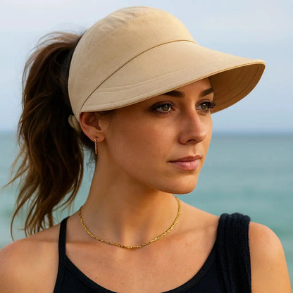 BowLift | Beach hat with wide brim – Airy, foldable, sun safe