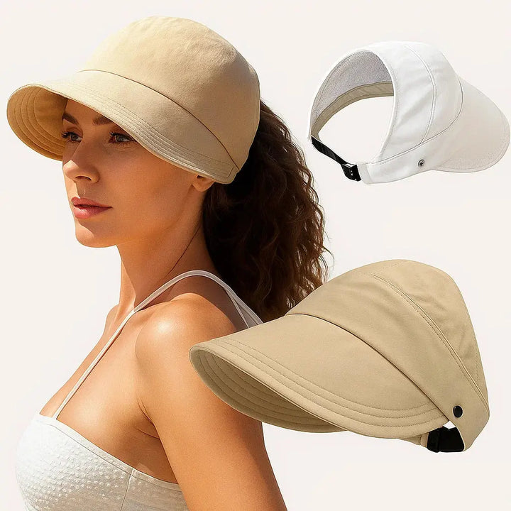Kalsten | Beach hat with wide brim – Airy, foldable, sun safe