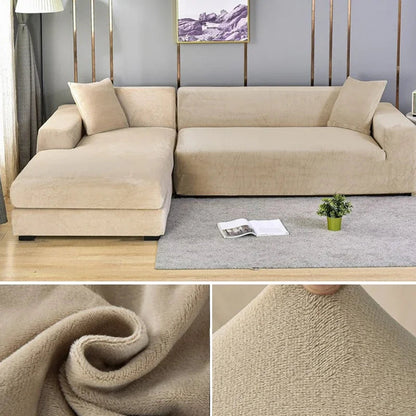 Skanto | Luxury Stretch Velvet Sofa Cover – Stylish Protection for Any Sofa