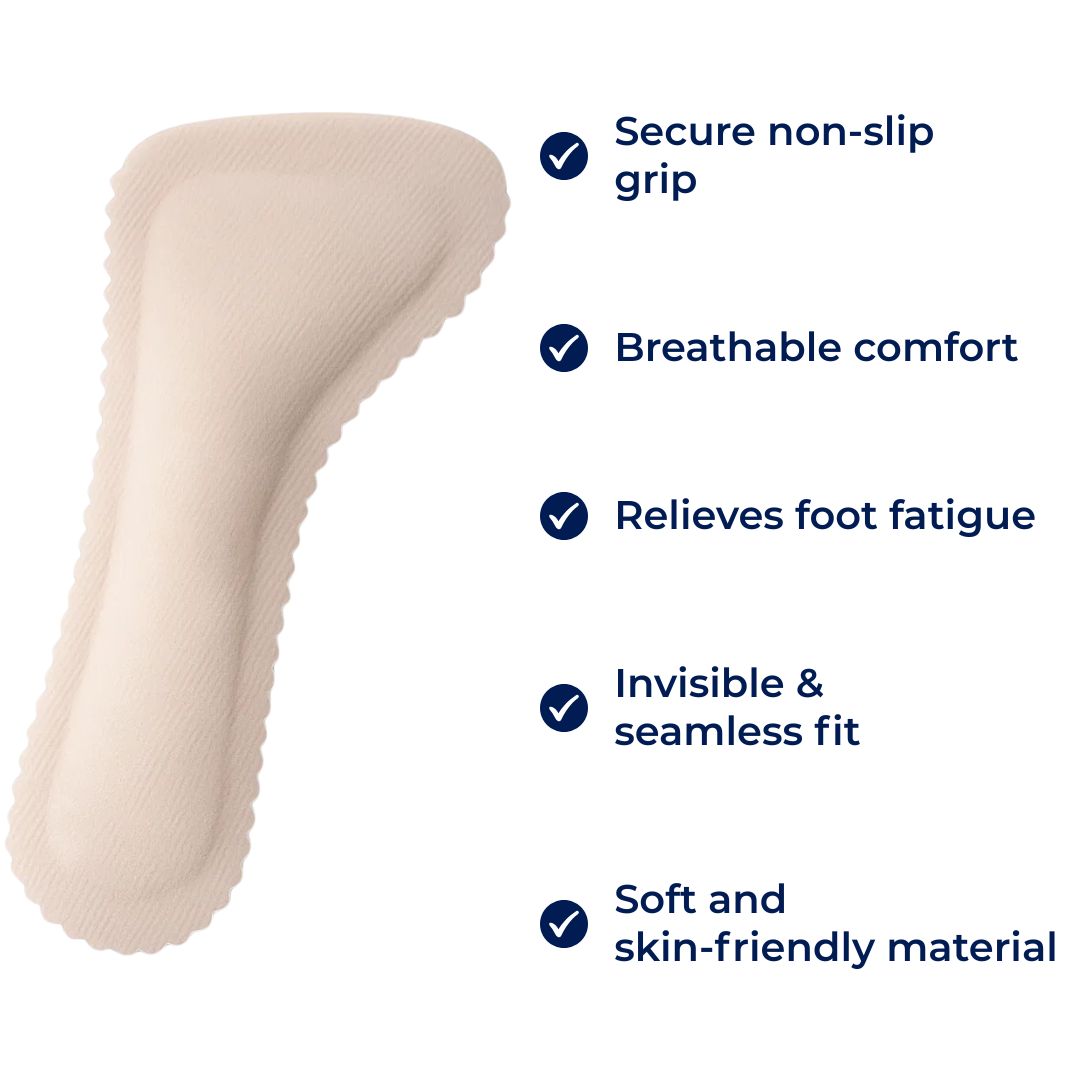 StrideSafe | Cushion Insoles for Sandals – Non‑Slip Grip – Breathable Comfort – Foot Fatigue Relief Kalsten