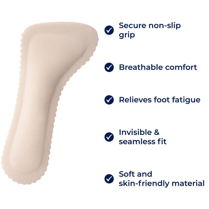 StrideSafe | Cushion Insoles for Sandals – Non‑Slip Grip – Breathable Comfort – Foot Fatigue Relief Kalsten