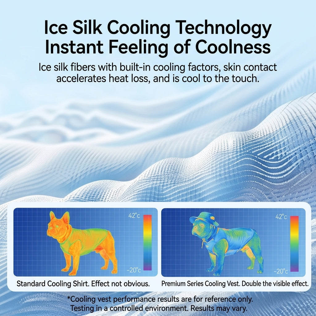 Summer Cooling Mesh Vest for French Bulldogs - Lightweight Pet Apparel | Kalsten