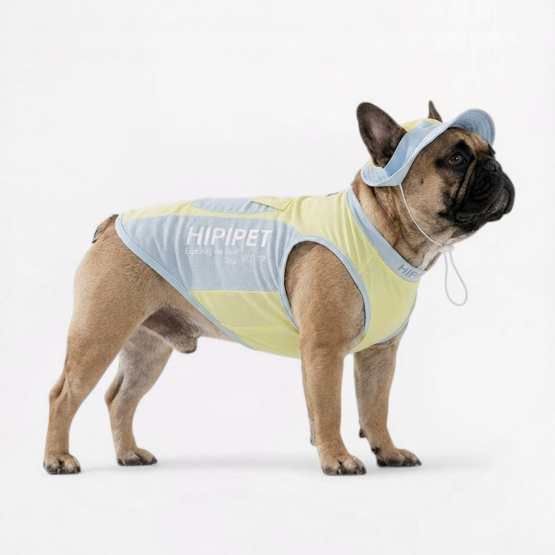 Summer Cooling Mesh Vest for French Bulldogs - Lightweight Pet Apparel | Kalsten