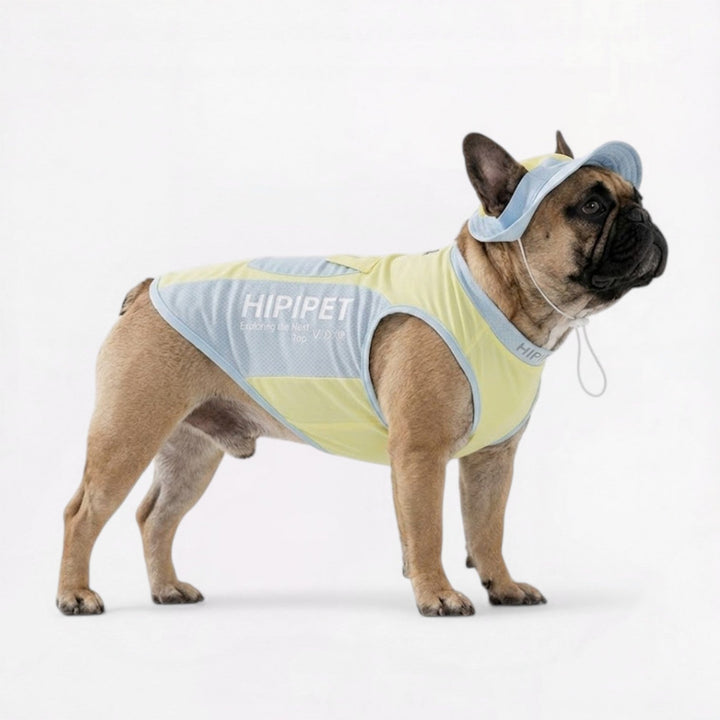 Summer Cooling Mesh Vest for French Bulldogs - Lightweight Pet Apparel | Kalsten
