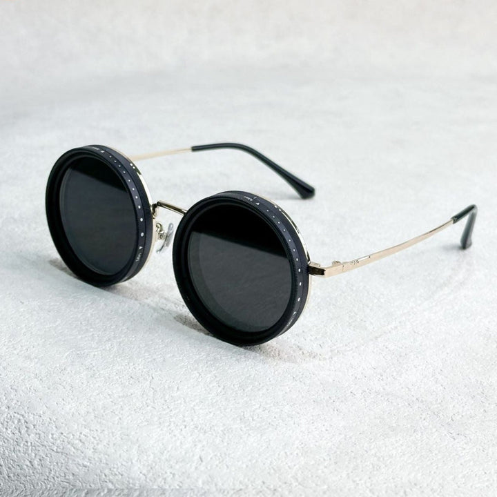 Kalsten | VisionRound Polarized Sunglasses – Unisex Retro Design with Adjustable Light Filter
