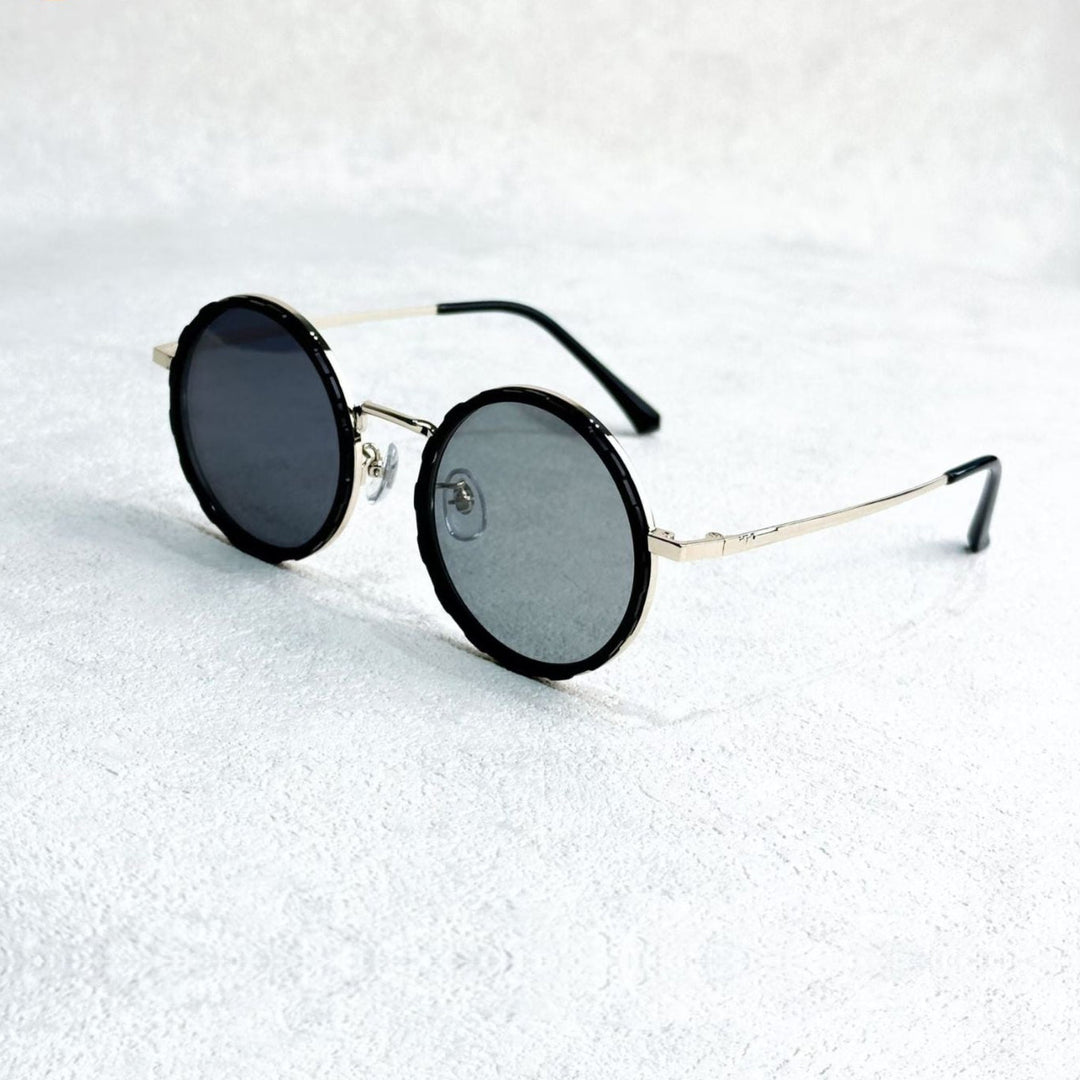 Kalsten | VisionRound Polarized Sunglasses – Unisex Retro Design with Adjustable Light Filter