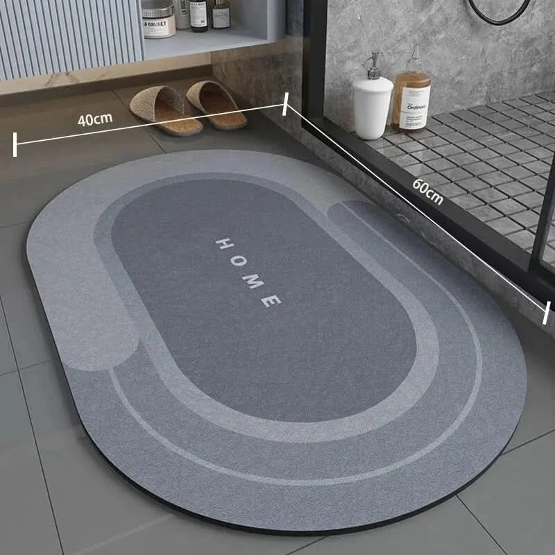 Kalsten | Super Absorbent Bathroom Mat 40×60 cm, Non-Slip & Comfortable