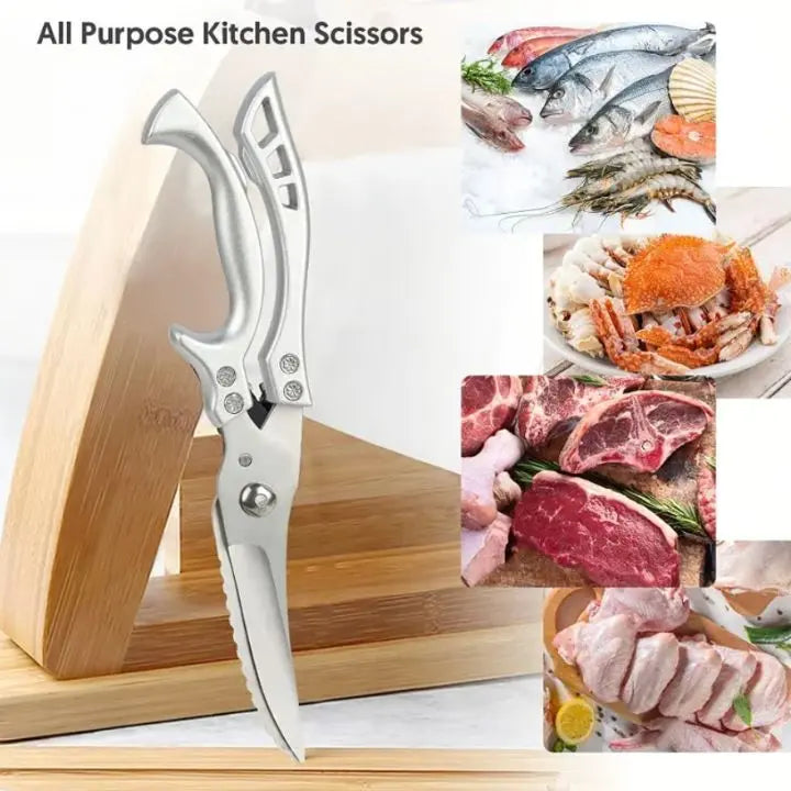 Kalsten | Super strong kitchen scissors – stainless steel & effortless cutting