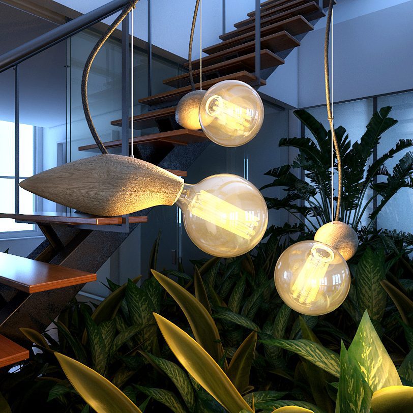 Pine Cones Pendant Light | Kalsten