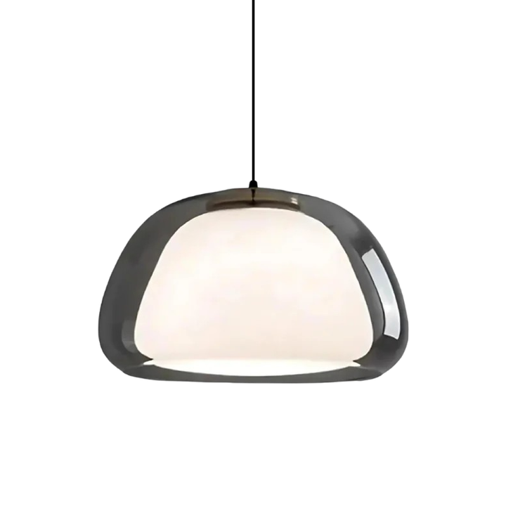 Kalsten | Nombr Jelly Glass Pendant Lamp – Modern Lamp for Kitchen and Dining Table, Adjustable Height, Soft LED Light