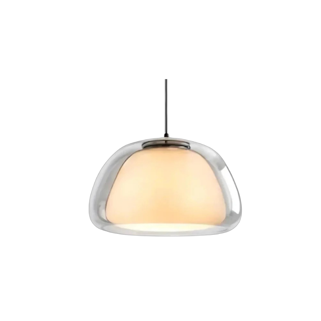 Kalsten | Nombr Jelly Glass Pendant Lamp – Modern Lamp for Kitchen and Dining Table, Adjustable Height, Soft LED Light