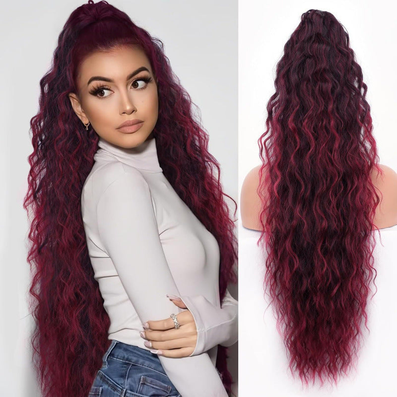 Kalsten | Water ripple ponytail wig