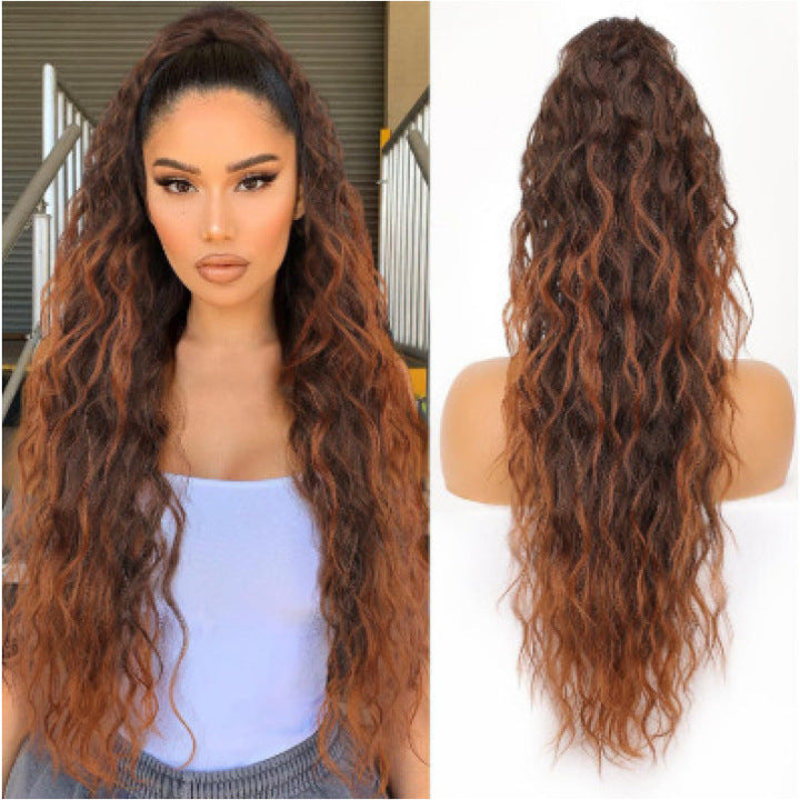 Kalsten | Water ripple ponytail wig