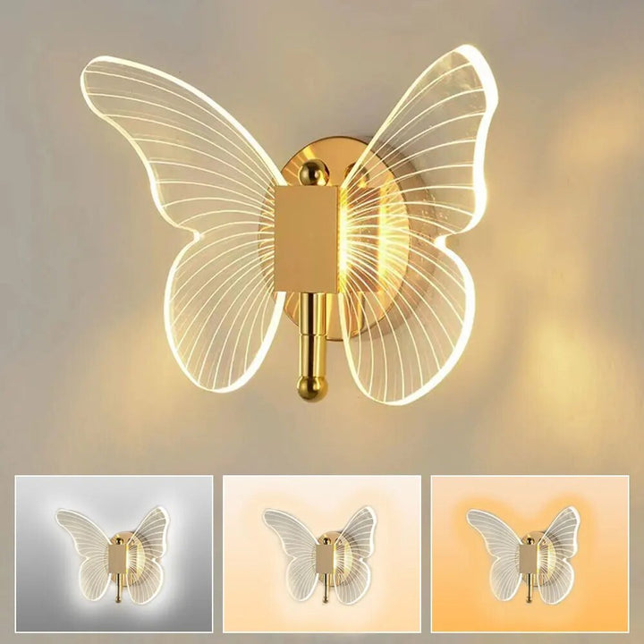 Butterfly LED Wall Light