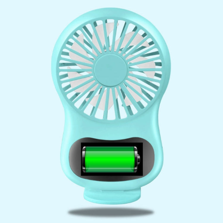 Multifunctional Clock Small Fan Creative Desktop Mini USB Fan(White) | Kalsten