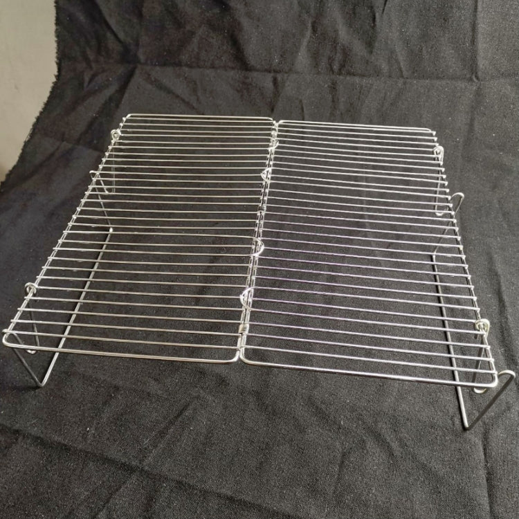 Skanto | Portable Grill Camping Stainless Steel Foldable Grill Wood Charcoal Grill