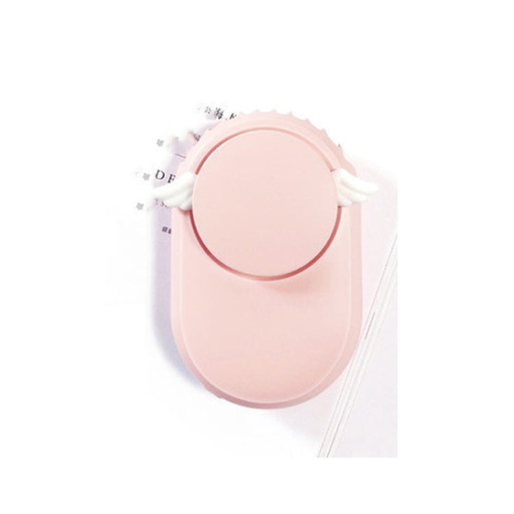 USB Charging Fan Brushless Hanging Neck Mini Sling Lazy Fan(Angel Pink) | Kalsten