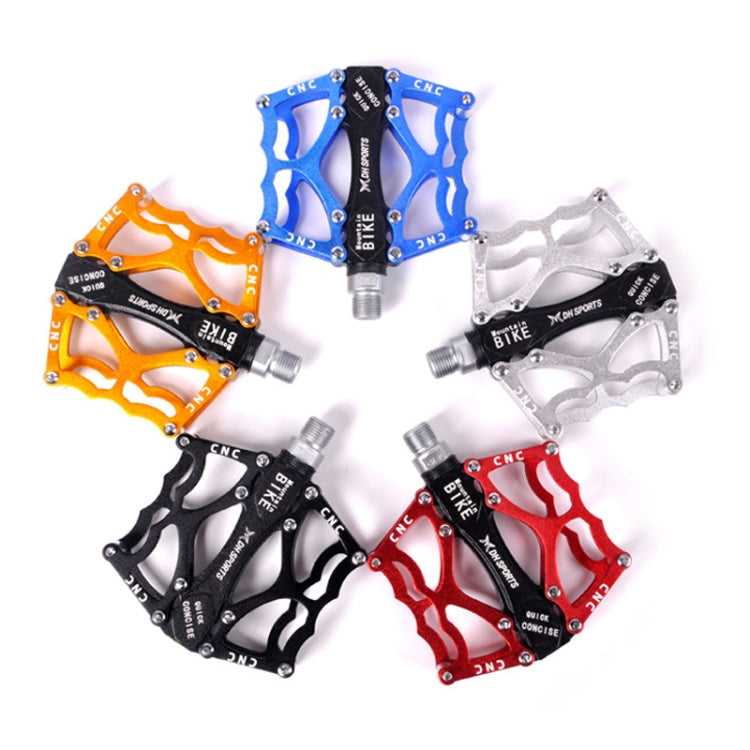 Brehn | Bicycle Pedal Mountain Bike Aluminum Alloy Palin Pedal Non-slip Bearing Pedal (901 Blue)