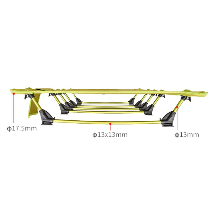 Kalsten | CLS Outdoor Lightweight Folding Bed Camping Simple Leisure Bed
