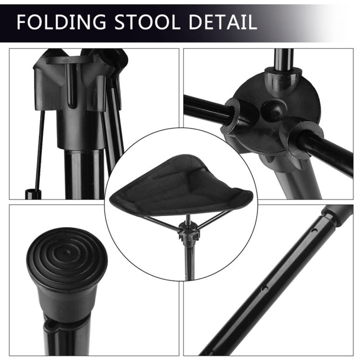Kalsten | Outdoor Folding Chair Portable Waiting Room Seat Fishing Mazza Telescopic Folding Chair