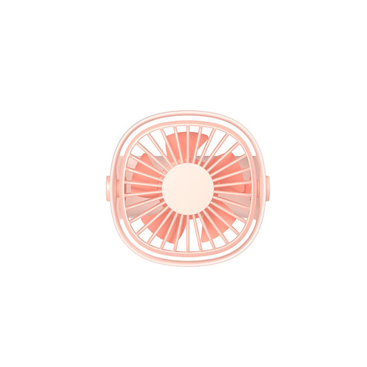 Handheld Desktop Outdoor Student Mute USB Mini Fan(Pink)-garmade.com