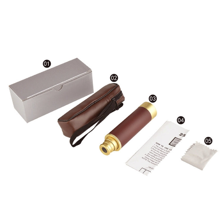 Brehn | 25x32 Pirate High-performance Monocular Pocket Telescope, Style: Standard