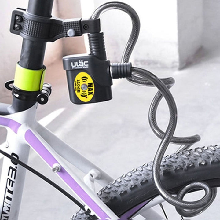 Kalsten | ULAC AL-3P Bicycle Alarm Cable Lock Mountain Bike Lock Bicycle Accessories